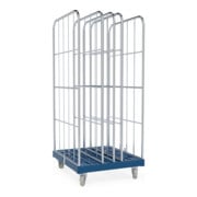 rolltainer® 1450 Système à emboîtement 724 x 815 mm 2 faces bleu-2