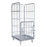 rolltainer® Chariot de transport 1460 ME 710 x 800 mm pliable 4 côtés Cr 3-3