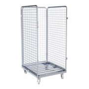 rolltainer® Conteneur en acier ADB 1350 ME 710 x 800 mm 3 côtés Cr 3-1