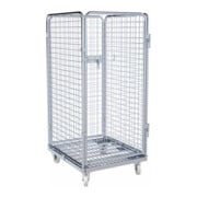 rolltainer® Conteneur en acier ADB 1350 ME 710 x 800 mm 4 côtés 1 porte Cr 3-1