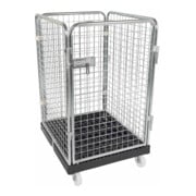 rolltainer® Conteneur roulant ADB 1020 KU 724 × 815 mm 4 côtés 1 porte-1