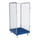 rolltainer® Conteneur roulant ADB 1350 KU bleu 724 x 815 mm 3 côtés Cr 3
