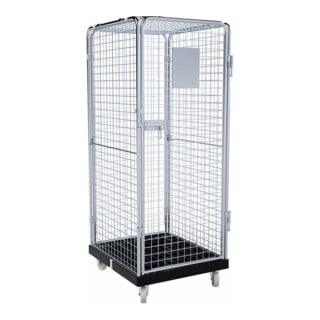 rolltainer® Chariot roulant ADB 1600 KU 724 x 815 mm 5 côtés 1 porte
