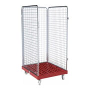 rolltainer® Contenitore mobile ADB 1350 KU 724 x 815 mm 3 lati Cr 3-1