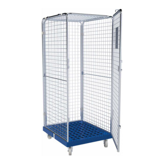rolltainer® Contenitore mobile ADB 1600 KU 724 x 815 mm 5 lati 1 porta