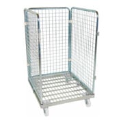rolltainer® Contenitore in acciaio ADB 1020 ME 710 x 800 mm 3 lati Cr 3-1