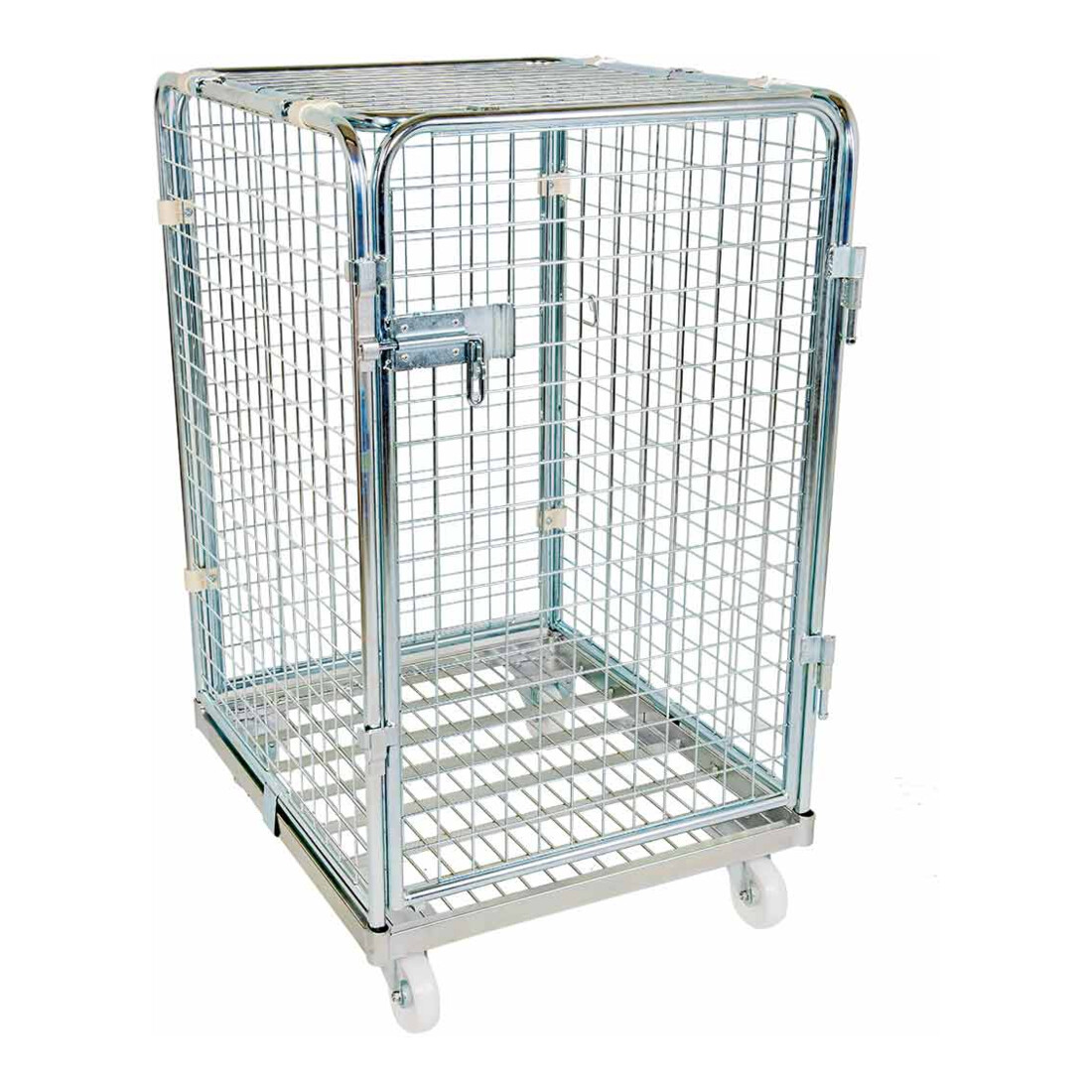 rolltainer® Contenitore in acciaio ADB 1020 ME 710 x 800 mm 5 lati 1 porta Cr 3