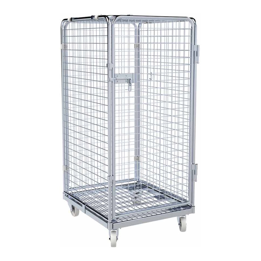 rolltainer® Contenitore in acciaio ADB 1350 ME 710 x 800 mm 5 lati Cr 3