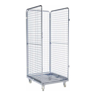 rolltainer® Contenitore in acciaio ADB 1600 ME 710 x 800 mm 3 lati Cr 3