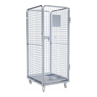 rolltainer® Contenitore in acciaio ADB 1600 ME 710 x 800 mm 4 lati 1 porta Cr 3