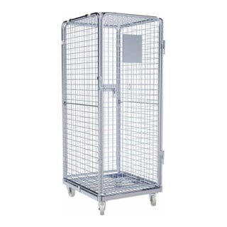 rolltainer® Contenitore in acciaio ADB 1600 ME 710 x 800 mm 5 lati 1 porta Cr 3