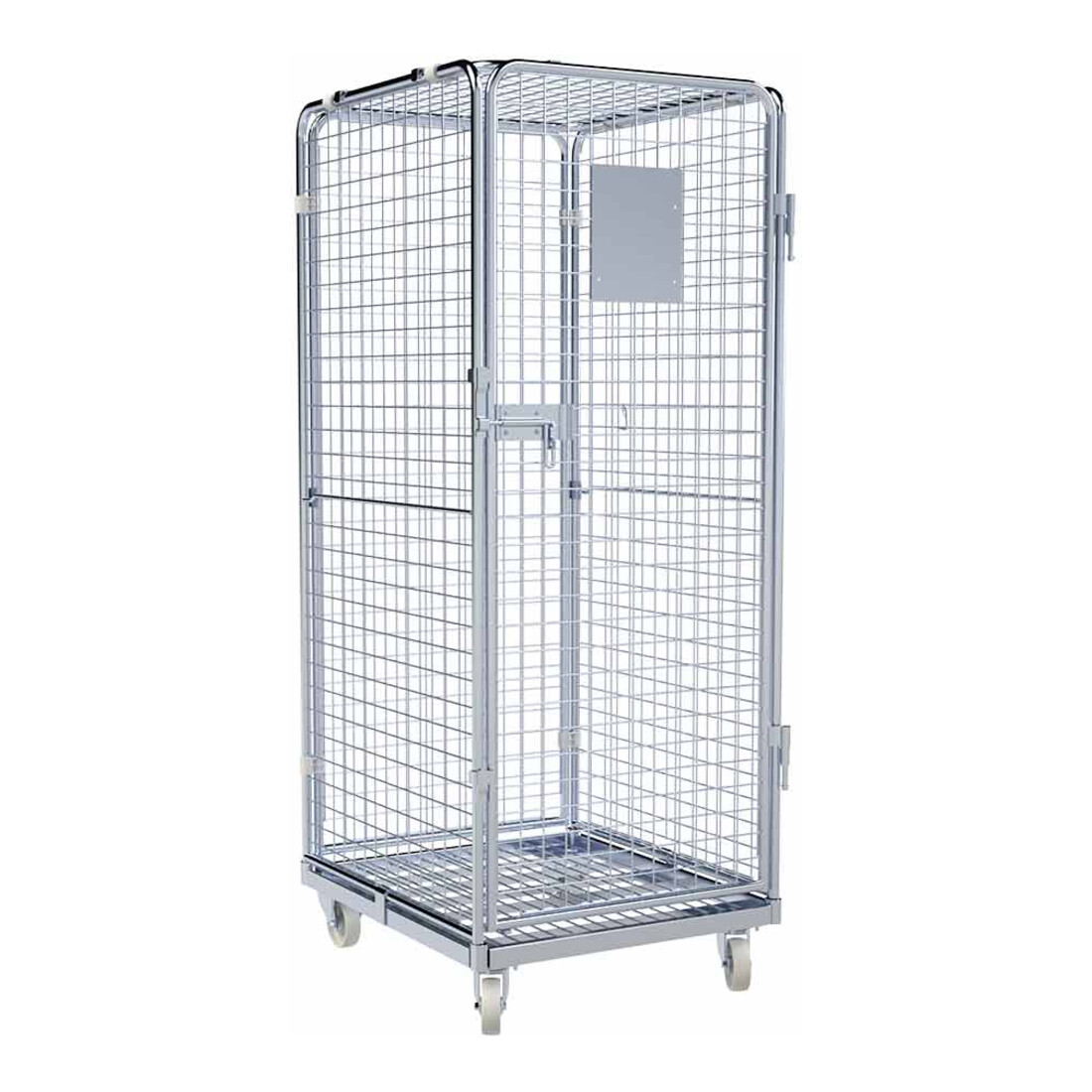 rolltainer® Contenitore in acciaio ADB 1600 ME 710 x 800 mm 5 lati 1 porta Cr 3