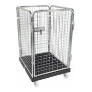 rolltainer® Contenitore su rotelle ADB 1020 KU 724 x 815 mm 4 lati 1 porta-1