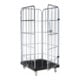 rolltainer® Fond en plastique 1460 KU noir 724 x 815 mm 4 côtés
