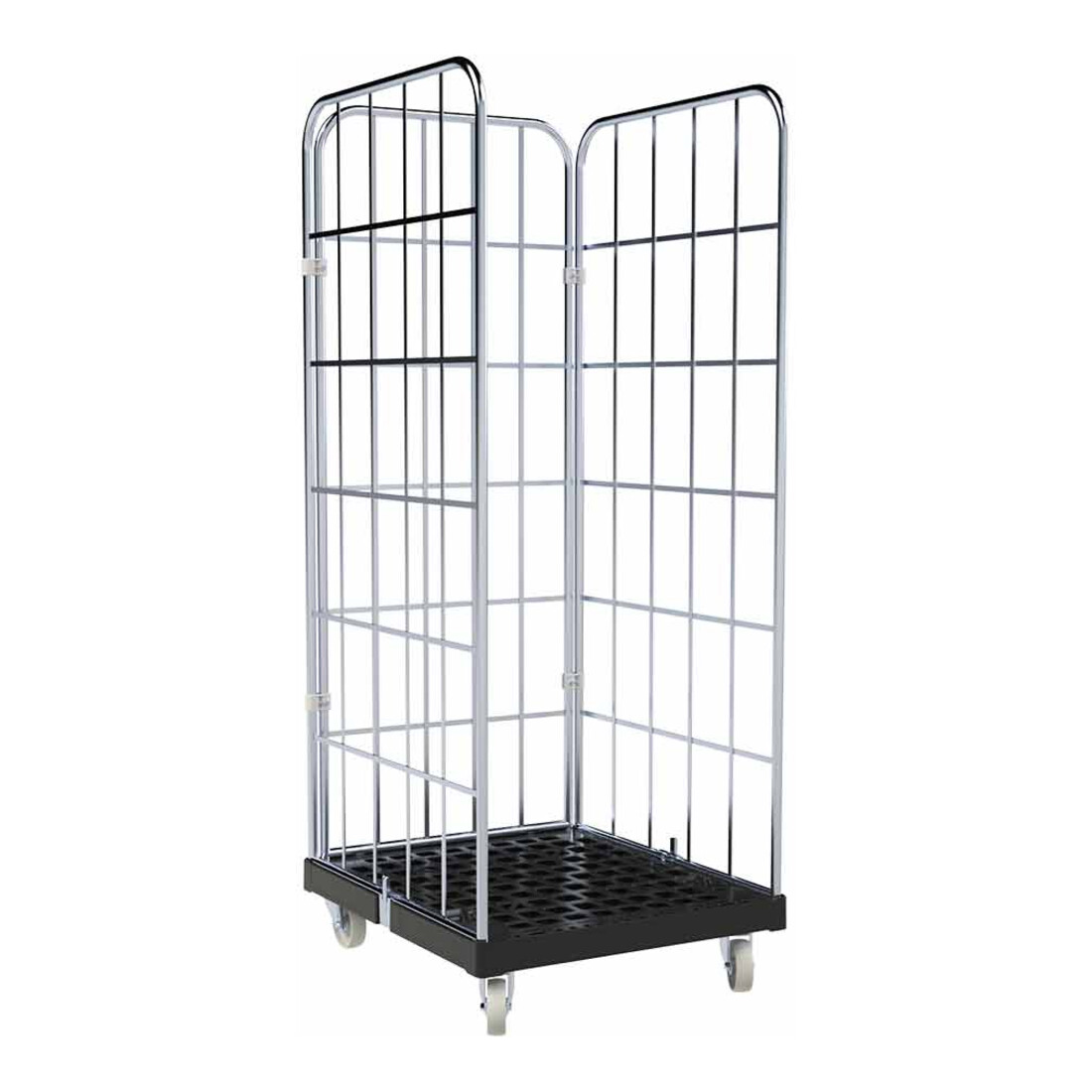 rolltainer® Fond en plastique 724 × 815 mm 3 côtés Cr 3