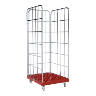 rolltainer® Fond en plastique 724 × 815 mm 3 côtés Cr 3
