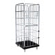 rolltainer® Kunststofbodem 1650 KU zwart 724 x 815 mm inklapbaar