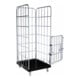 rolltainer® Kunststofbodem 1650 KU zwart 724 x 815 mm inklapbaar