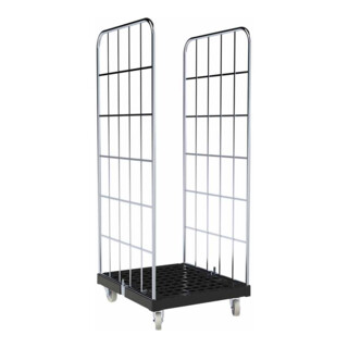 rolltainer® Kunststofbodem 724 x 815 mm zwart Cr 3