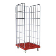 rolltainer® Kunststoffboden 1650 KU 724 x 815 mm 3-seitig Cr 3-1