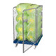 rolltainer® Rollbehälter ADB 1020 KU blau 724 x 815 mm 4-seitig 1 Tür