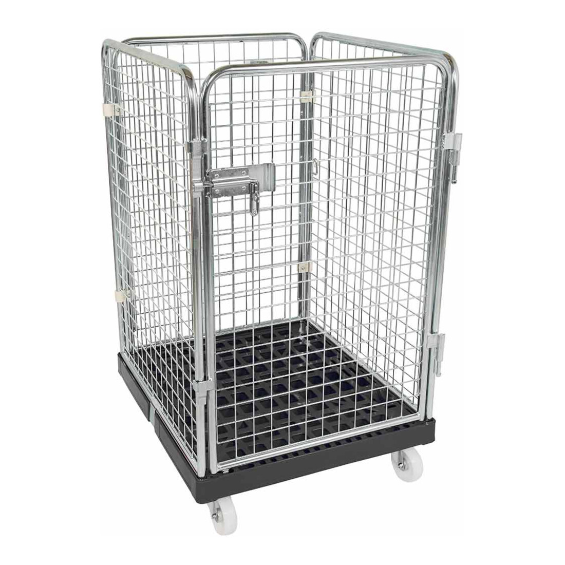 rolltainer® Rollbehälter ADB 1020 KU 724 x 815 mm 4-seitig 1 Tür