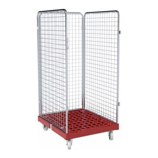 rolltainer® Rollbehälter ADB 1350 KU 724 x 815 mm 3-seitig Cr 3
