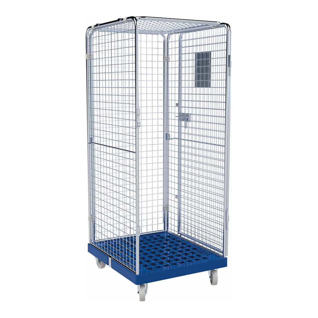 rolltainer® Rollbehälter ADB 1600 KU 724 x 815 mm 5-seitig 1 Tür