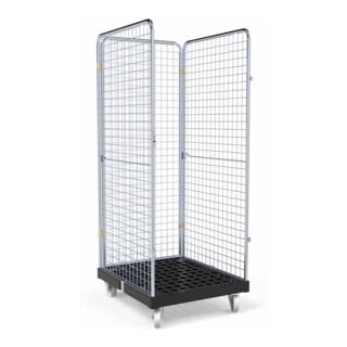 rolltainer® Rollbehälter ADB 1600 KU 724 x 815 mm 3-seitig Cr 3