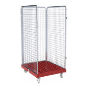 rolltainer® Conteneur roulant ADB 1350 KU 724 × 815 mm 3 côtés Cr 3-1