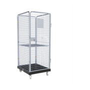 rolltainer® Rolltainer ADB "BASIC" 1600 C KU RC nero 724 x 815 mm 4 lati 1 porta-3