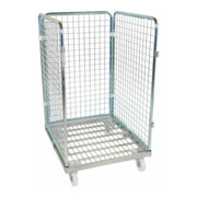 HMH rolltainer® Stahlbehälter ADB 1020 ME 710 x 800 mm 3-seitig Cr 3-1