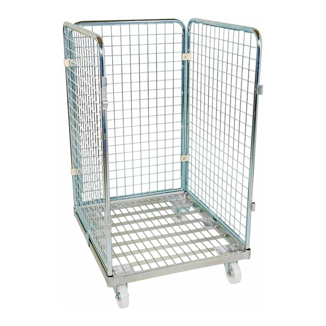 HMH rolltainer® Stahlbehälter ADB 1020 ME 710 x 800 mm 3-seitig Cr 3