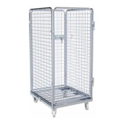 HMH rolltainer® Stahlbehälter ADB 1350 ME 710 x 800 mm 4-seitig 1 Tür Cr 3-1