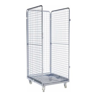 HMH rolltainer® Stahlbehälter ADB 1600 ME 710 x 800 mm 3-seitig Cr 3