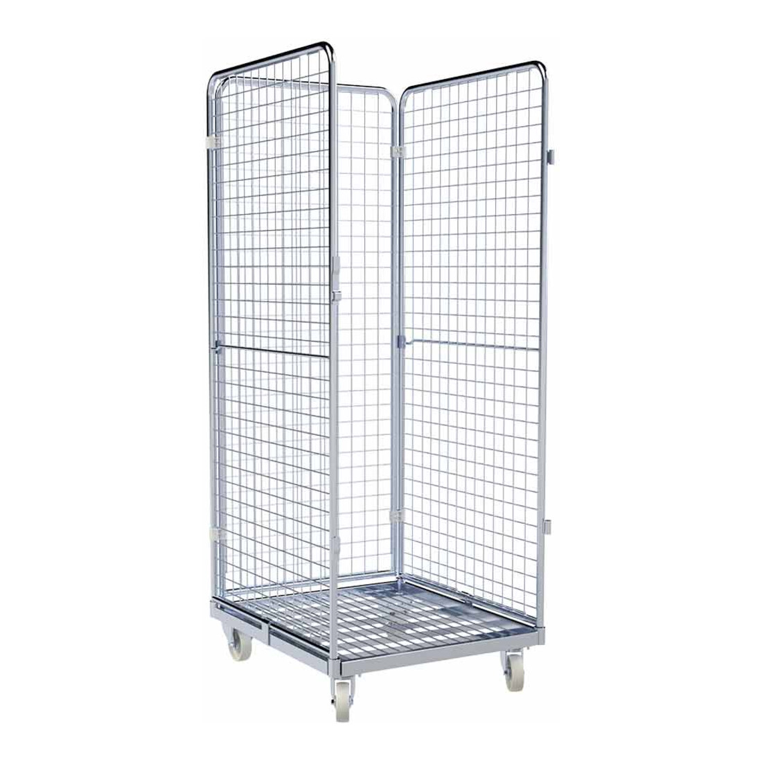 HMH rolltainer® Stahlbehälter ADB 1600 ME 710 x 800 mm 3-seitig Cr 3