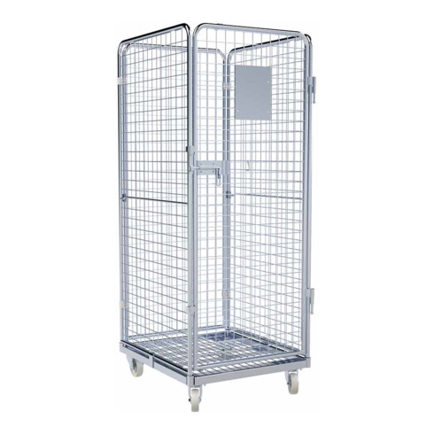 HMH rolltainer® Stahlbehälter ADB 1600 ME 710 x 800 mm 4-seitig 1 Tür Cr 3