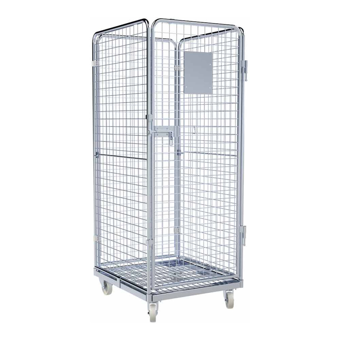 HMH rolltainer® Stahlbehälter ADB 1600 ME 710 x 800 mm 4-seitig 1 Tür Cr 3