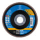 Rondelle à lamelles PFERD POLIFAN PFC 125x22,23 mm conique Z40 Ligne Uni PSF STEELOX acier/inox