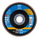 Rondelle à lamelles PFERD POLIFAN PFC 125x22,23 mm conique Z80 Ligne Uni PSF STEELOX Acier/Inox