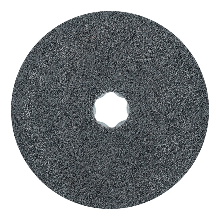 Rondelle comprimée en non-tissé PFERD COMBICLICK CC PNER diamètre 125 mm souple SIC fin pour la finition