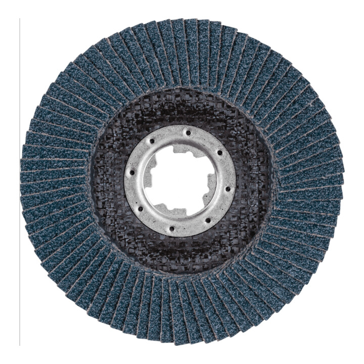 Rondelle crantée PFERD POLIFAN PFC 125 Z80 SG POWER STEELOX/X-LOCK