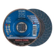 Rondelle dentelée PFERD POLIFAN PFC SGP STRONG STEEL/X-LOCK-1