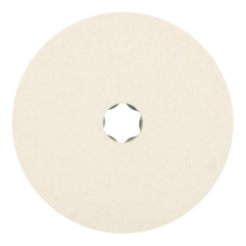 Rondelles de feutre PFERD COMBICLICK CC-FR diamètre 125 mm pour le prépolissage et le polissage miroir avec meuleuse d'angle