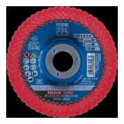 Rondelles dentelées PFERD POLIFAN PFR 125-M CO60 SGP CURVE STEELOX