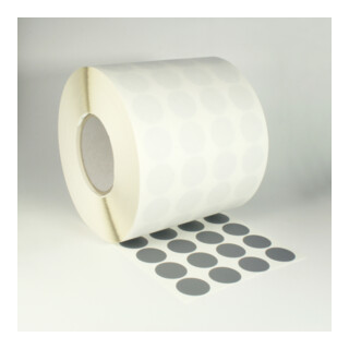 Ronden/ Klebepunkte Gewebeklebeband 30mm grau, 3.125 Stk pro Rolle
