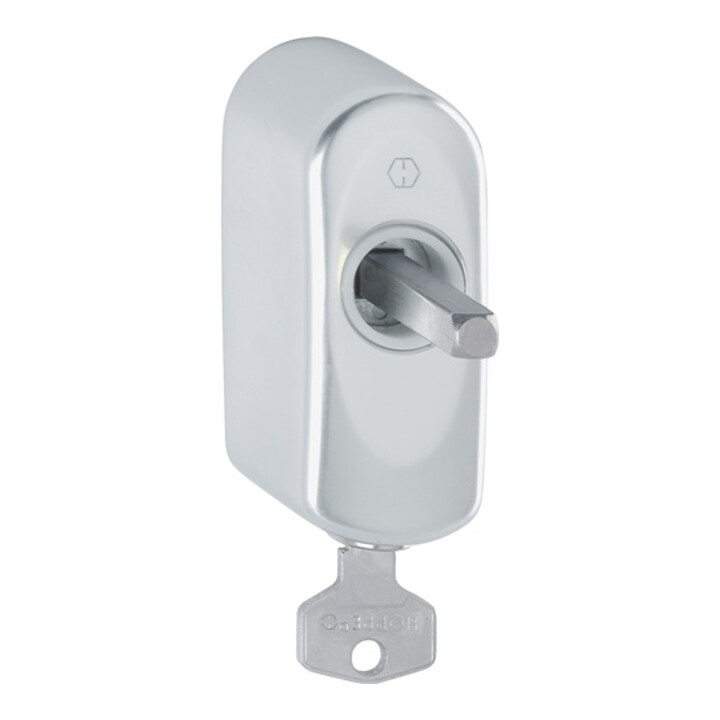Ros.AUS950S 100NM Alu.F1/naturf.37mm SecuSelect®/Secu100®/Secustik® abschl.HOPPE