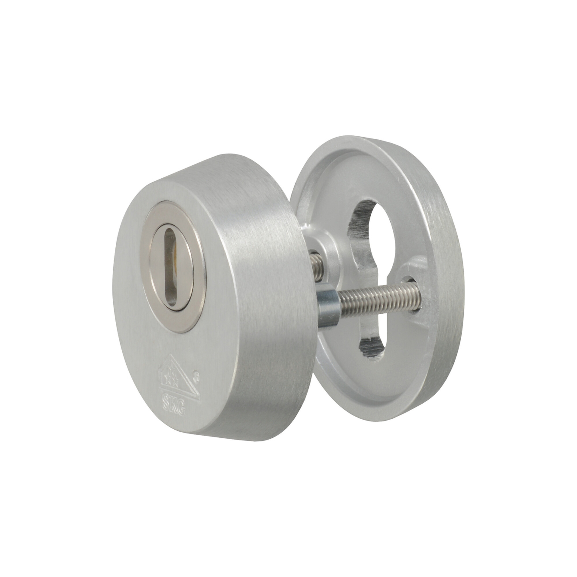 Rosette ohne SKG,ZA rund,Zub.TS 40mm,F1 ; WEKA Kampmann