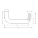 Rosettengrt.12 1075 Alu.0105 rd.BB DIN L/R D/D-3