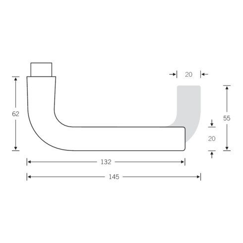 Rosettengrt.12 1075 Alu.0105 rd.PZ DIN L/R D/D FSB